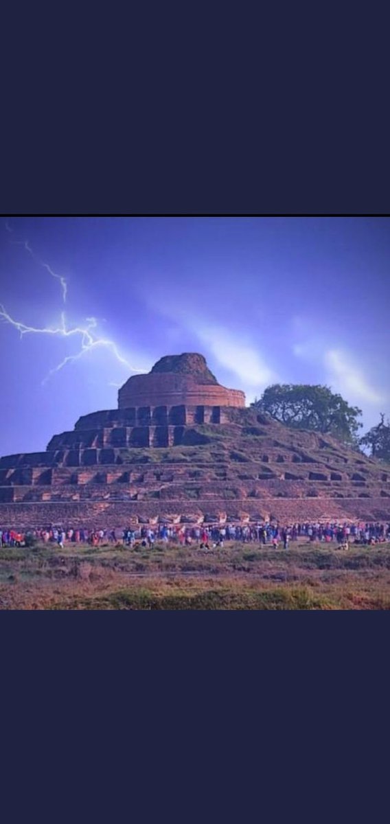 PawanYa97806674's tweet photo. The 104 feet Buddhist stupa built by King Ashoka at Kesaria in East Champaran of Bihar is presently considered as the World's largest Buddhist Stupa

#save_kesariyabudhastupa 

@PMOIndia @rnbiharnews @NitishKumar @yadavtejashwi @RadhamohanBJP @narendramodi @TourismBiharGov https://t.co/NyUUDd37r8