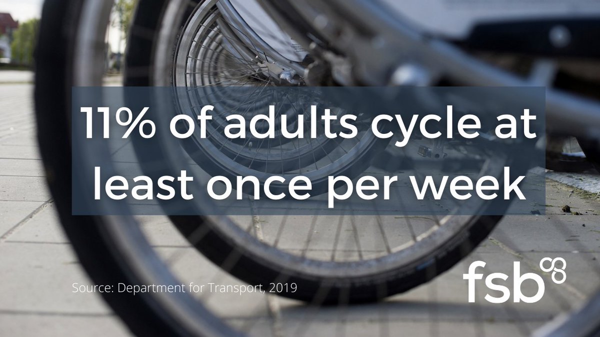 Being active can help improve our mental and physical wellbeing, as well as our productivity.

Visit our FSB Wellbeing hub for resources on workplace wellness in small businesses: fsb.org.uk/wellbeing

#CycleToWorkDay #FSBwellbeing