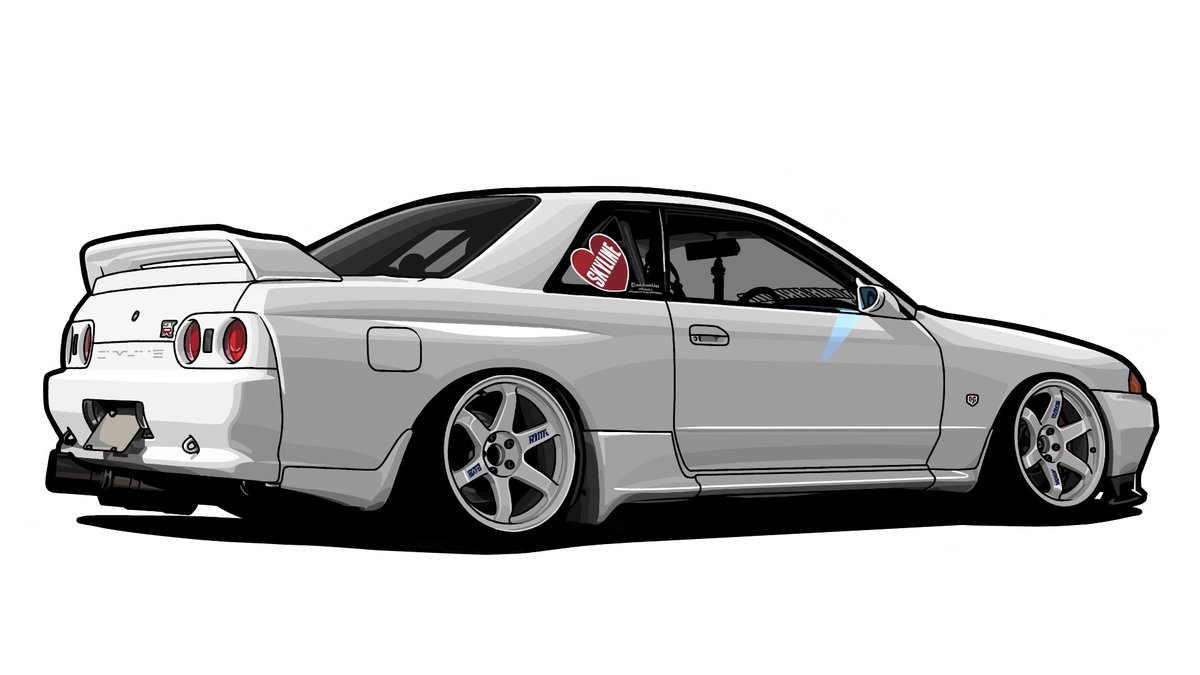 R32 GTRを描きました。