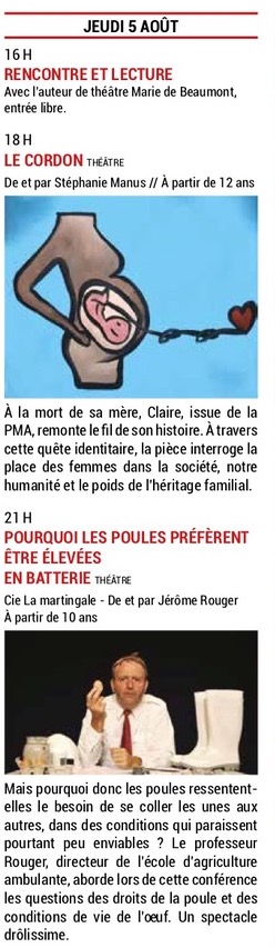 Dans les bois.....ce soir #specatcles #gers #lebonheurestdanslegers #evenements #theatre #termesdarmagnac #culture #arts <a href="/CoeurSudOuest/">Marciac-Cœur Sud Ouest Tourisme</a> <a href="/addagers/">Adda Gers</a> <a href="/lejournaldugers/">Le journal du Gers</a> <a href="/CoteGers/">Gascogne Côté Gers</a> <a href="/RADIODARTAGNAN/">Radio Dartagnan</a>