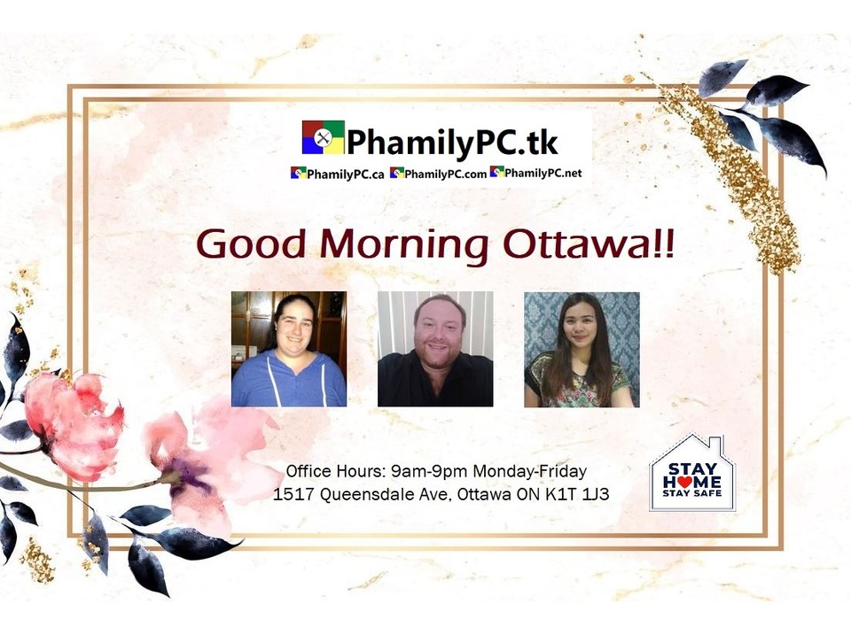 phamilypc's tweet photo. Good Morning Ottawa!!
❤ ❤ ❤
 #ottawa #computerrepair https://t.co/earuPTDq7M