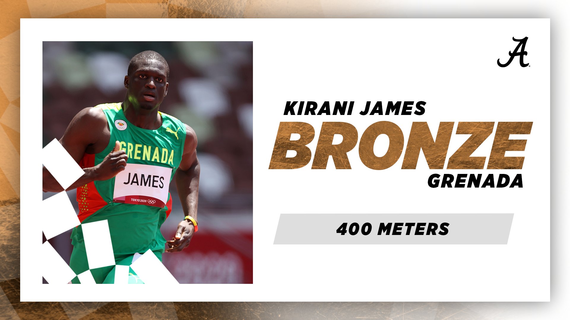Alabama Track & Field on Twitter "That's Olympic Medal No. 3 for