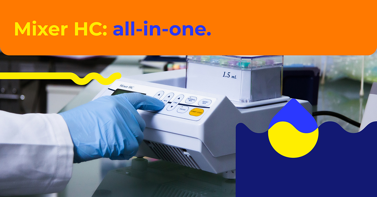 Starlab's Mixer HC is great for prepping samples; it heats, it mixes, it heats and mixes at the same time. It's a great little unit that will help speed up your workflows. When you get one, you will wonder how you ever managed with it! bit.ly/3xv9KWK