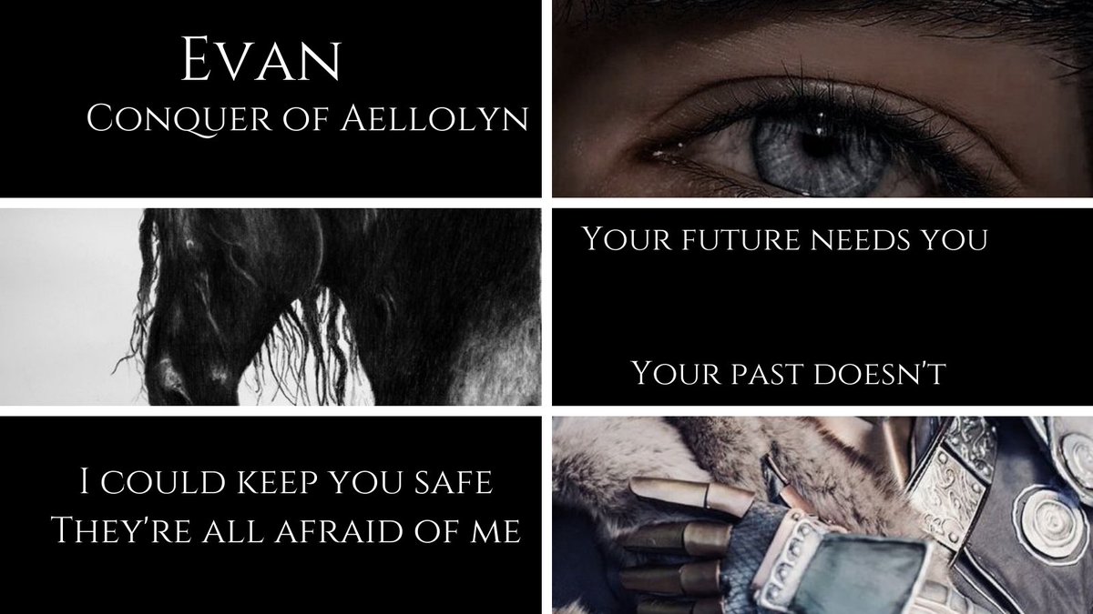 Aesthetic for our Male MC, Evan the Black for our release of The Conqueror’s Princess, November 5! Stay tuned for the cover reveal, September 1st! 

#WritingCommunity #FantasyRomance #ConquerorsPrincess