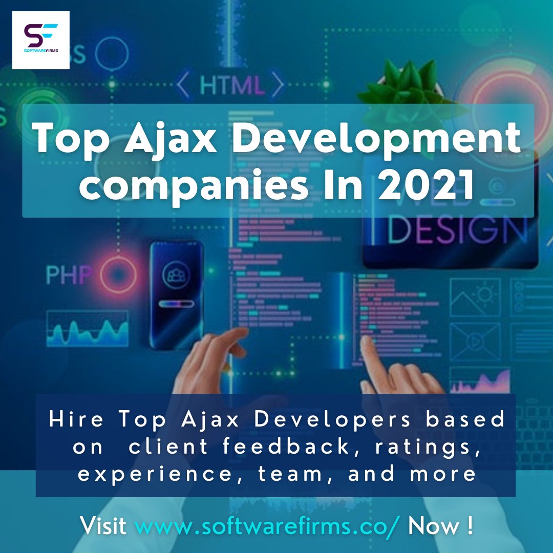 SoftwareFirms's tweet image. Are you searching for the Top #Ajax Development Companies to hire in 2021?
SoftwareFirms is here to help you out 🙌
Here are the top-rated #Ajaxdevelopers offering result-driven Ajax development services in 2021! ✅
Grab the list now, 👉🏻 bit.ly/3ChT34I
#html #CSS