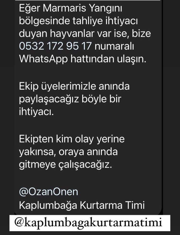 Bilgilendirme: ihtiyacı olan biri olabilir. Paylaşım desteği lütfen 🙏 ##MarmarisYanıyor #pesetmiyoruz