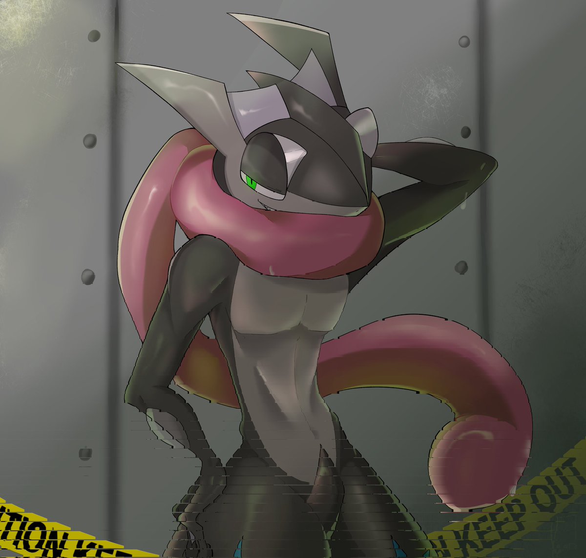 Demira 💙 🍉 (Comms closed!) on X: Wafu the evil greninja! I always adore  your pieces, and you're my inspiration in my works I hope you like this  fanart! 💙 .@KickTyan t.coYZ0CzFn7IF 