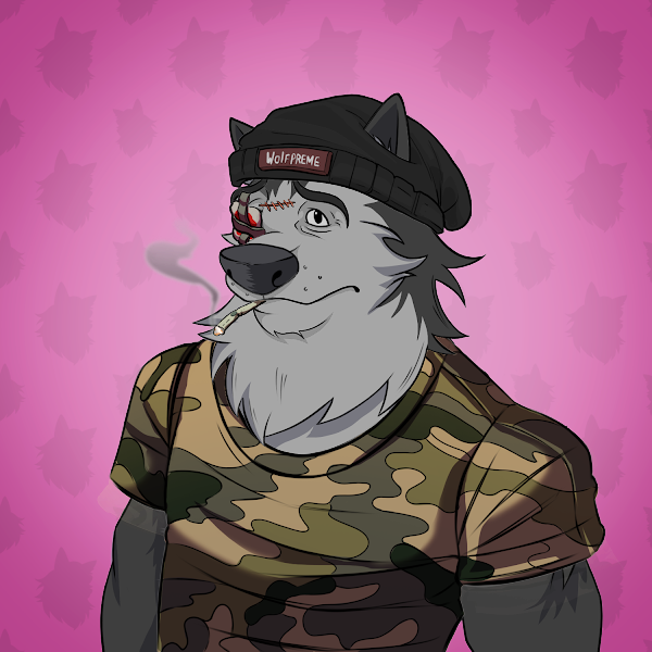 BigM33sh's tweet photo. #NFT GIVEAWAY!!

I got so lucky minting this bad boy, that I decided to raffle off one of my Wolves!

Like, Follow @BigM33sh/@TheWolfGangNFT, RT, and tag 3 friends to enter! 

Winner Picked Friday 8/6 3:33pm PDT

Prize = 🚬👇
#NFTs $ETH $BTC @FloydMayweather @MikeTyson
@TreySongz https://t.co/VYHd8xveO1