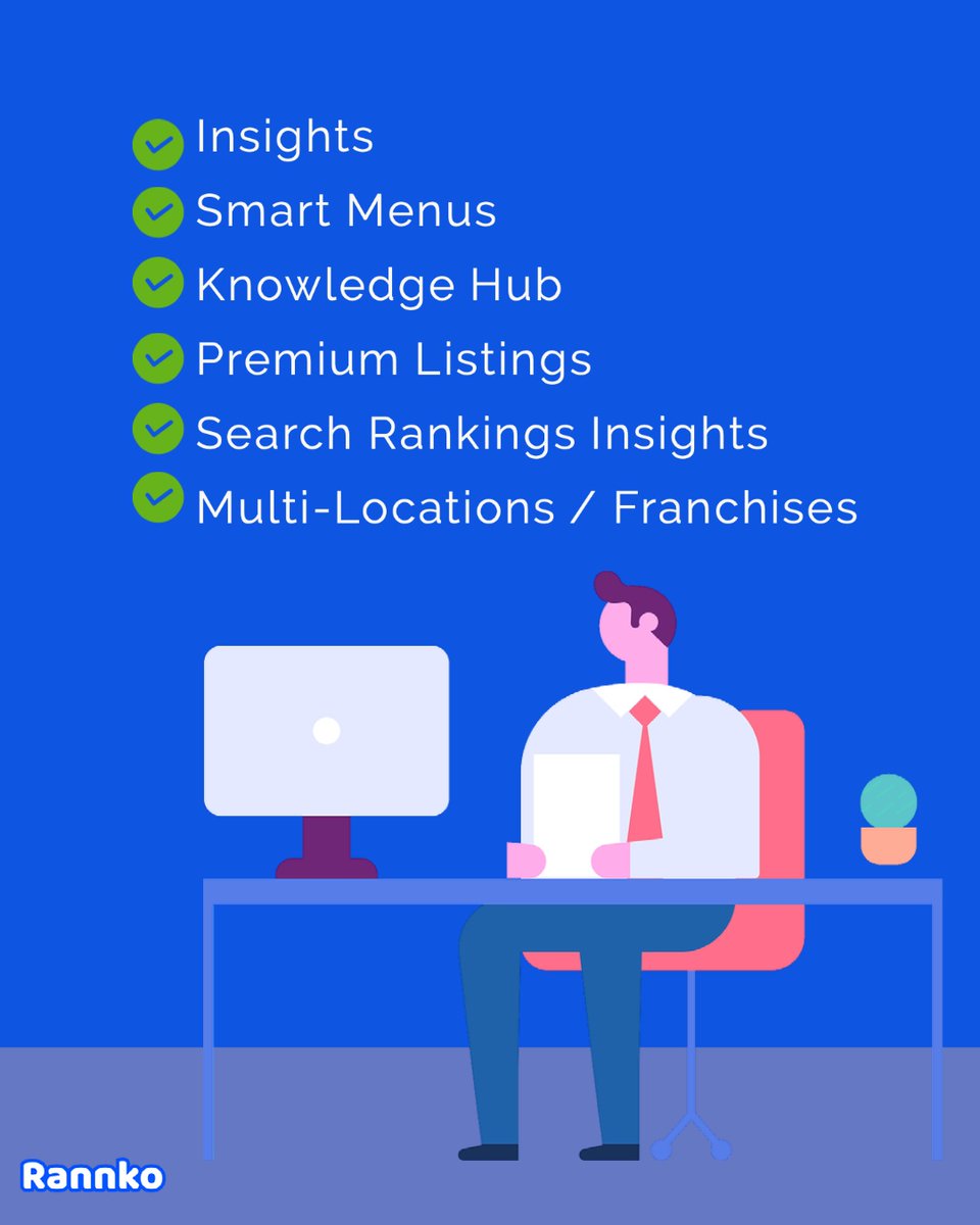 Rannko_App's tweet image. #LocalListings are one of the most likely ways a customer will find your business, but what if your information is incorrect, or worse, nonexistent? #PowerSync literally puts your business on the map.


SIMPLE YET POWERFUL!

 #reviewmanagement #reputationsoftware