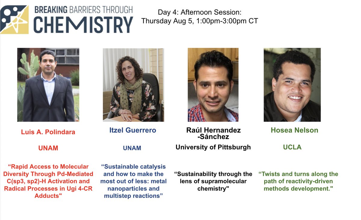 Afternoon of day 4!! 

#BBTC2021 will continue with the following presentations by:
<a href="/ItzelGuerreroR5/">Itzel Guerrero Ríos</a> 
<a href="/HSresearchgroup/">Raúl Hernández Sánchez</a> 
<a href="/TheNelsonLab/">Nelson Group</a>