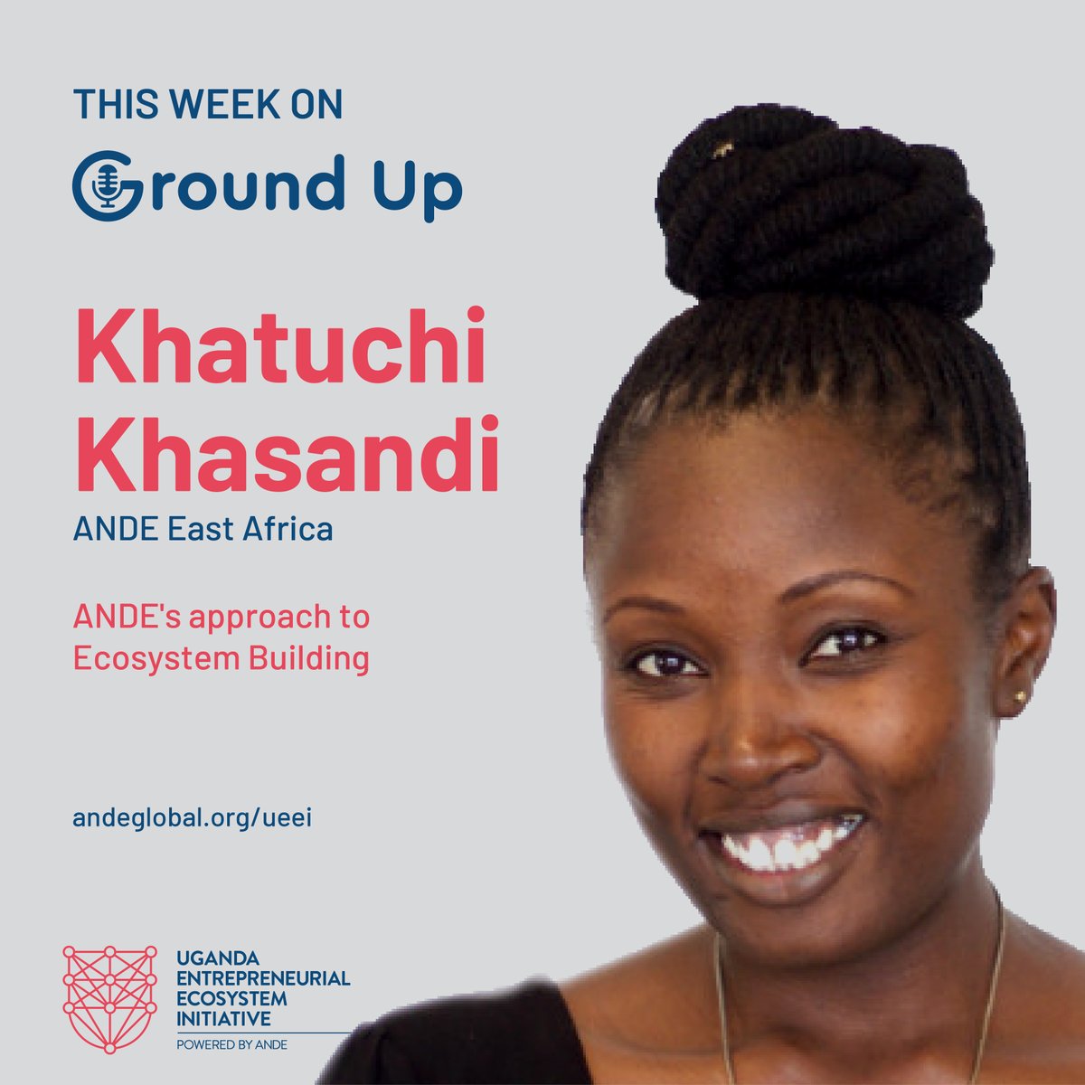 ANDEEastAfrica's tweet photo. #EcosystemBuilding is no simple feat! In the 2nd episode of #GroundUp, #UEEI
Director Ham Namakajjo speaks with @ANDEEastAfrica chapter manager Khatuchi Khasandi about ANDE's approach. Listen here: https://t.co/QrpYGQebbo
#GroundUpPodcast #Entrepreneurship #SmallBusiness #SGBs https://t.co/fFvKKRLbvc