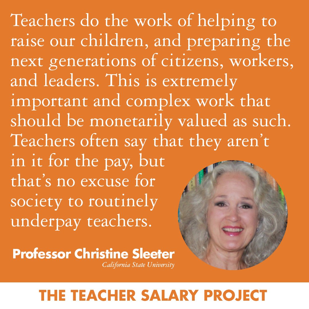 The Teacher Salary Project tweet media