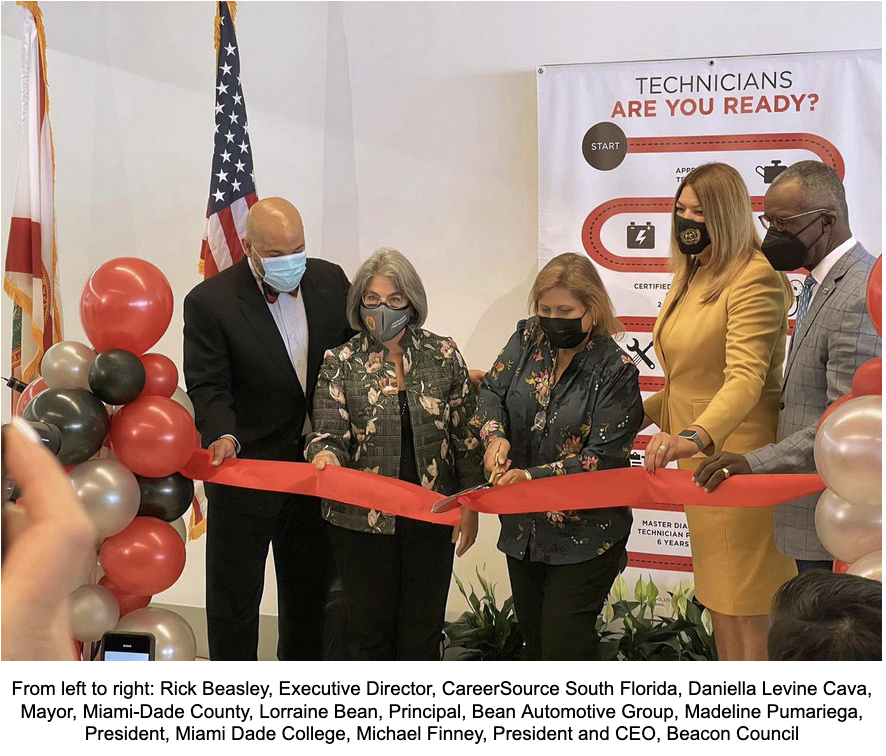 CareerSource South Florida joins Miami-Dade College to Celebrate the Inauguration of the New Automotive Technician Apprenticeship Program. 🚙

Go to mdc.edu/apprenticeship… and click on “SEE IF I QUALIFY” #CareerSourceSouthFlorida #Apprenticeship