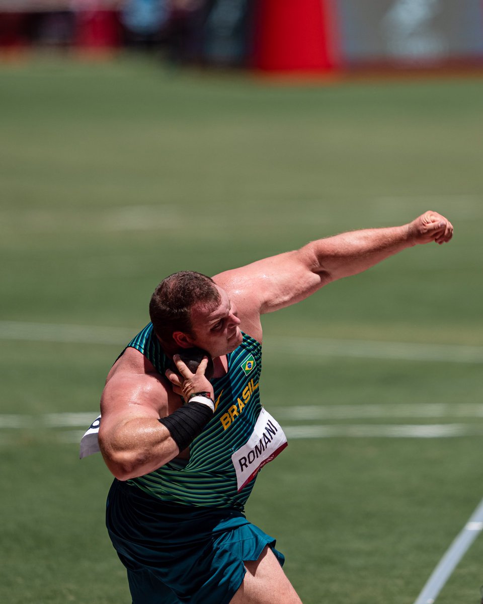 Olympic finalist - 4th place

Our 🇧🇷 athlete, Darlan Romaní, doing his season best throw (21.88m) finished in the 4th place in the shot put event at <a href="/Tokyo2020/">#Tokyo2020</a> 

Parabéns <a href="/darlanromani/">darlan romani</a> !