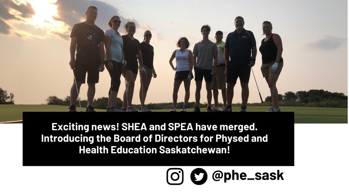 phesaskatchewan's tweet photo. @STFLearning @PHECanada @PHEinBC @albertaHPEC @PHE_Manitoba @Supportphe @opheacanada @taphens @NBPES @PESICNL @APEQonline @feepeq @physedpei @SaskSport @shsaasport @SportForLife_ https://t.co/WV65Zz8Gtm
