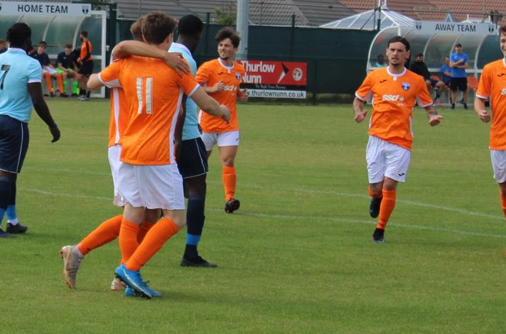 MightyHolland's tweet photo. Tomorrow the @ThurlowNunnL season continues! Friday night football as @MightyHolland travel to face @MayBakers , 7-45 ko at Averley’s stadium 

Your support is needed 🍺🍔🧡⚽️ https://t.co/PRJYYAp0GX