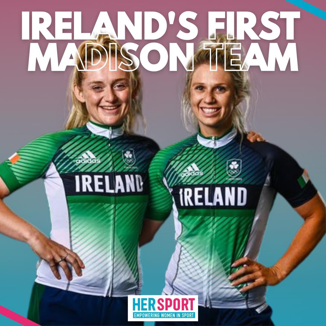 Emily Kay and Shannon McCurley are set to become the first <a href="/CyclingIreland/">Cycling Ireland</a> track team at a #OlympicGames.

The duo are competing in the Madison tomorrow and we got to speak to the history making cyclists. 🚴‍♀️

Interview ⬇️

hersport.ie/mccurley-kay-g…