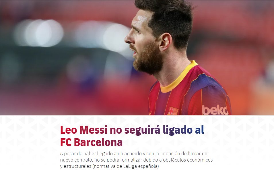 elchiringuitotv's tweet photo. 🚨🚨🚨OFICIAL | MESSI NO SEGUIRÁ EN EL BARÇA🚨🚨🚨

¡¡¡¡¡¡Estamos en TWITCH y esta noche PRESENTA @JPEDREROL @elchiringuitotv en MEGA!!!!!! 

📺https://t.co/uy59B6tvAR https://t.co/nh2PNokI1I