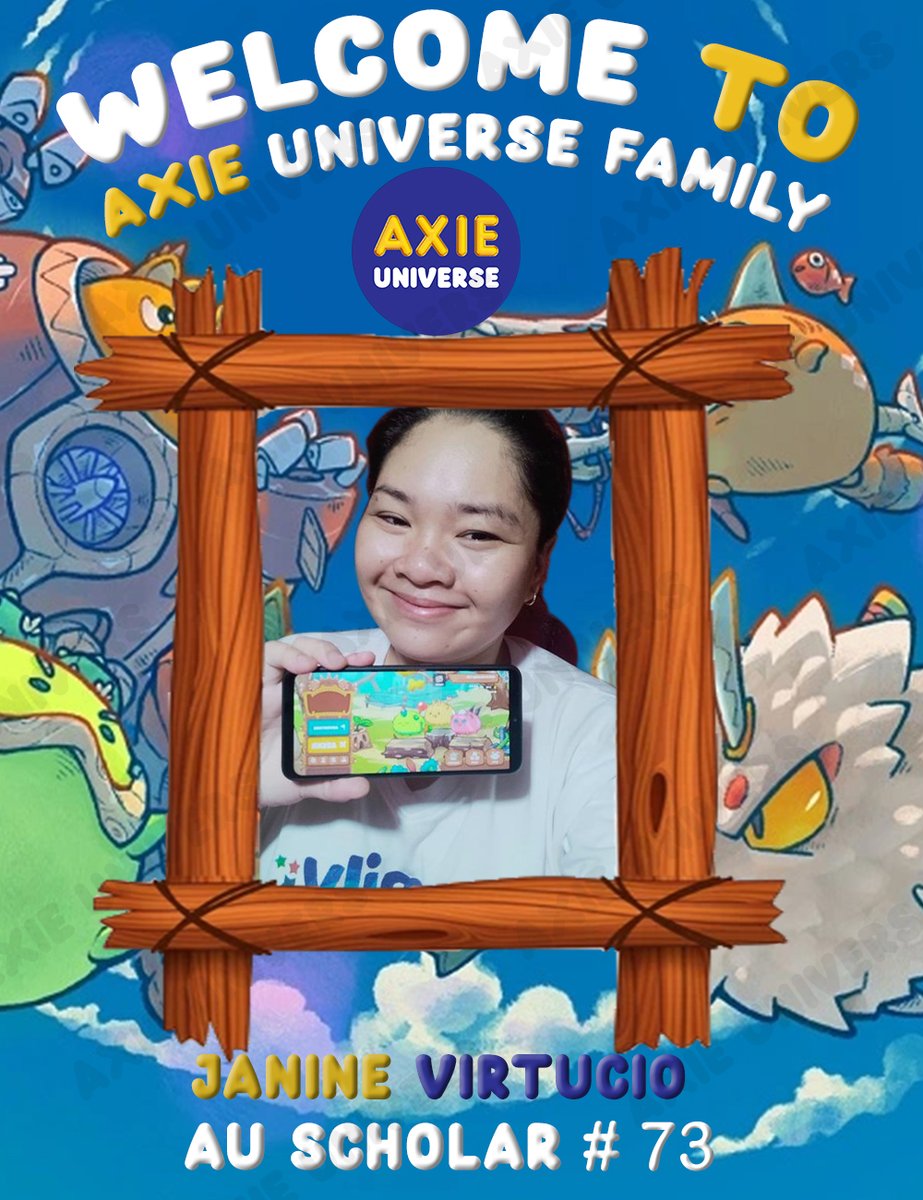 AxieUniverse's tweet photo. #AxieUniverses' "Biggest Global Economic Freedom Initiative" come be part of this beautiful initiative. Strategic Alliances are welcome 😇
#AxieUniverse #AxieInfinity #AxieInfinityScholarship #SkyMavis #Axie #Axiescholarshipprogram #SLP #YieldGuild #yieldguildgames https://t.co/OYyCQM6Csh