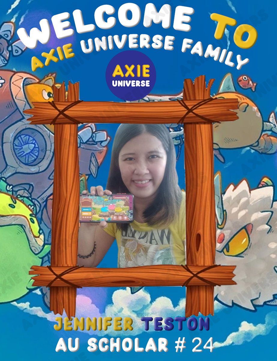 AxieUniverse's tweet photo. #AxieUniverses' "Biggest Global Economic Freedom Initiative" come be part of this beautiful initiative. Strategic Alliances are welcome 😇
#AxieUniverse #AxieInfinity #AxieInfinityScholarship #SkyMavis #Axie #Axiescholarshipprogram #SLP #YieldGuild #yieldguildgames https://t.co/OYyCQM6Csh