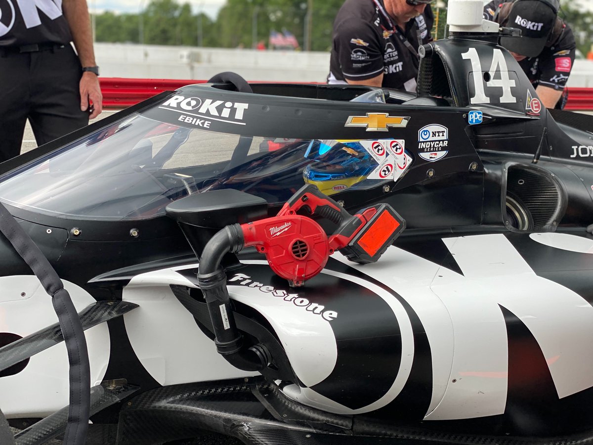 Made it past #humpday...one day closer to #raceday <a href="/AJFoytRacing/">AJ Foyt Racing</a> <a href="/IndyCar/">NTT INDYCAR SERIES</a> #rokitride #rokitebike #powerthefuture #emobility #indycar #ebike