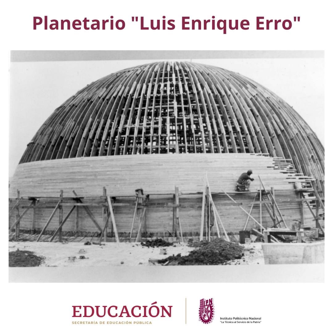 IPN_Decanato's tweet photo. #tbt #IPN_MX #Huélum #Zacatenco
🚀 Viaje a través del tiempo...👇
En esta ocasión compartimos esta imagen (ca 1966) de las construcciones del Planetario "Luis Enrique Erro" ✨🌕💫🪐
Más información 👉🏽 https://t.co/aQQUgMlk1X https://t.co/KDnhgX7UZh
