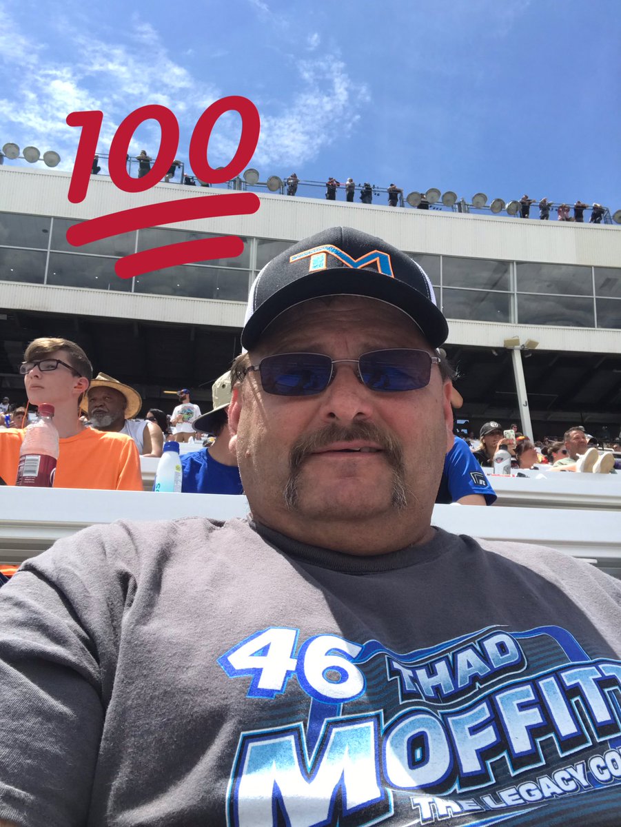 larry434546's tweet photo. @CleanHarbors @ThadMoffitt @PerformancePOil Iโll be wearing my TM Gear and following Thad every lap of the #cleanhabors100 cheering the Clean Harbors 46 Ford to victory lane #GoThadGo! ๐46๐ https://t.co/A7n8HOnPT1
