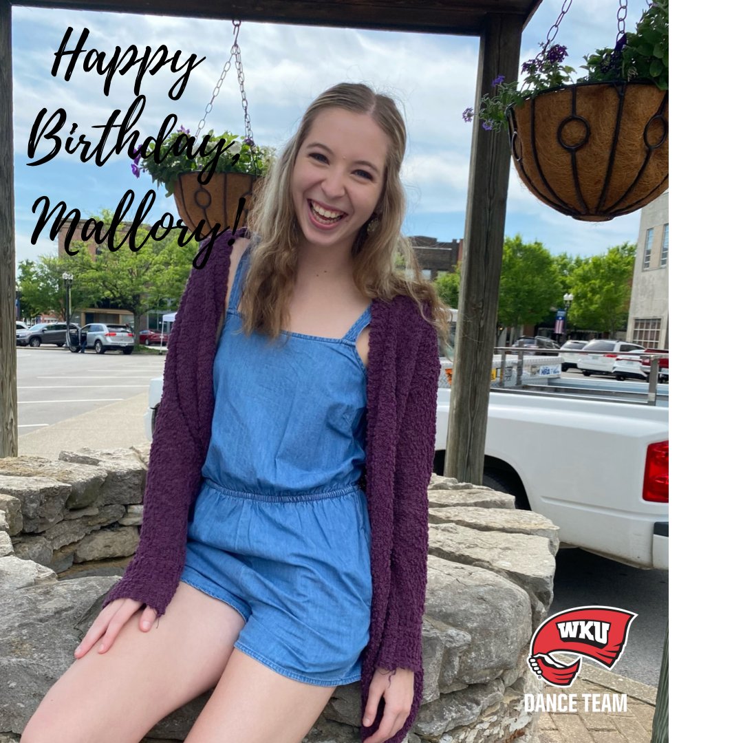 Happy birthday, Mallory!💕🎉🎈🎁
We hope you have the best birthday ever!
•
•
•
#Topperettes #WKUDT #GoTops #WKU