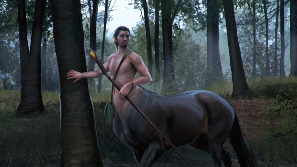 liminalbean's tweet photo. I don't use twitter too often. Here's a #centaur I painted! https://t.co/svEjAwPIIU