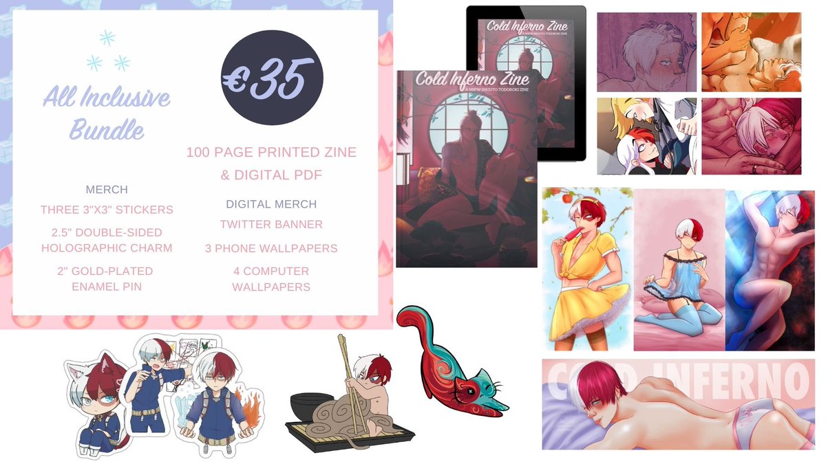ColdInfernoZine's tweet photo. 🧊🔥All Inclusive Bundle (~$40)🧊🔥 https://t.co/EnQCLvklCJ