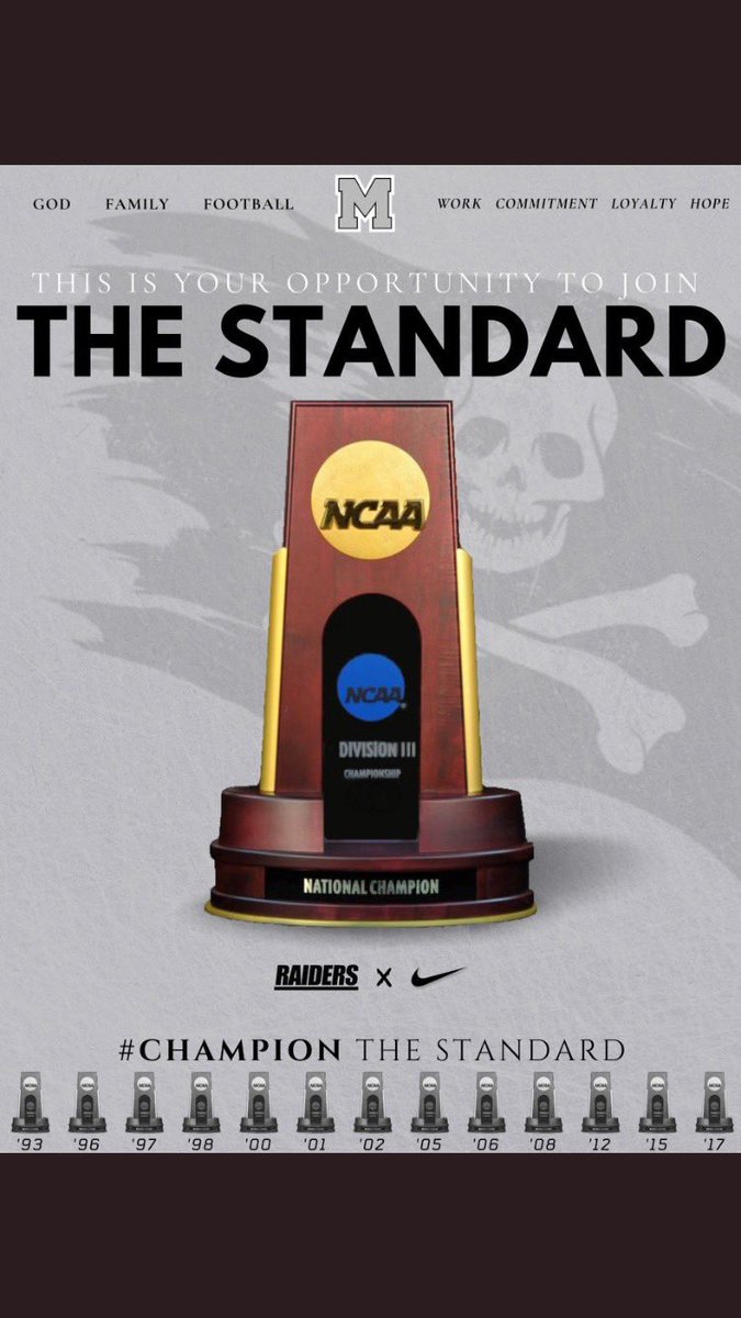 Thankful to receive the opportunity to play at the University of Mount Union. <a href="/Coach_allendl/">Dan Allen</a> <a href="/purpleraiders/">Mount Union Purple Raiders</a>