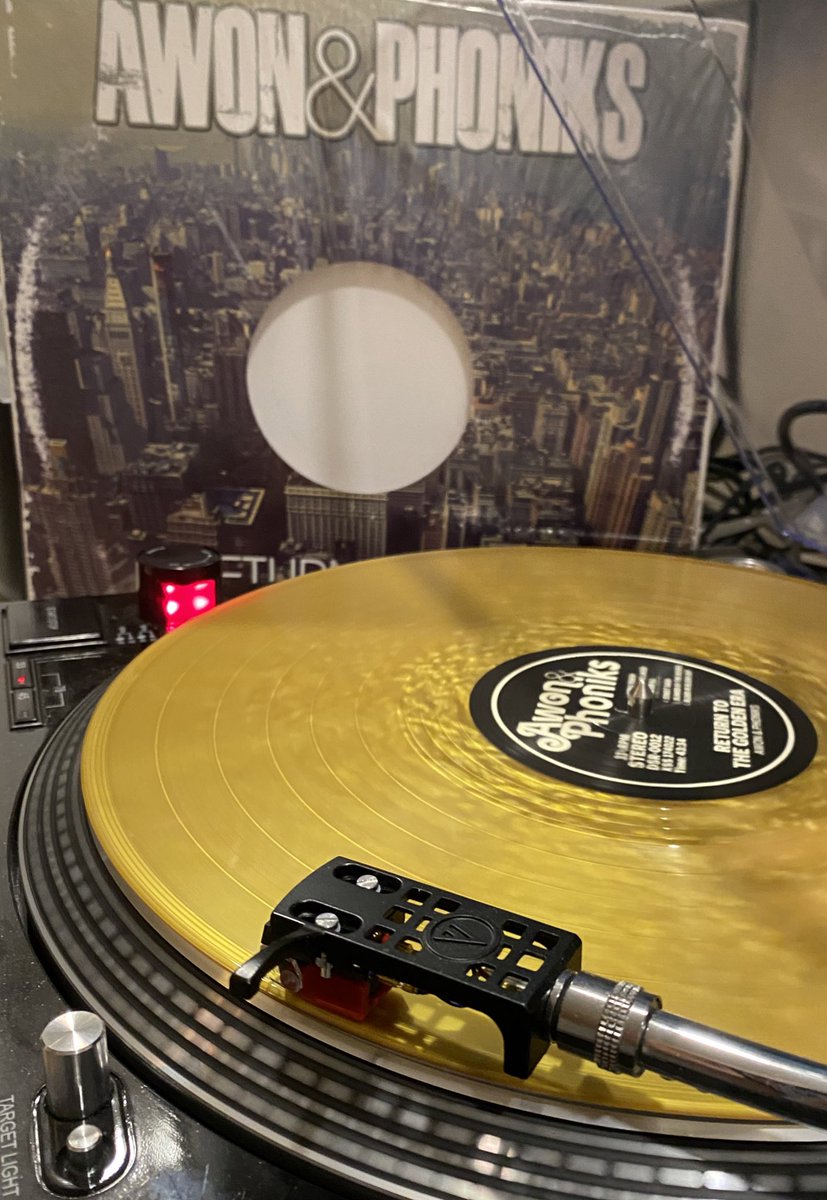 MaxBoor's tweet image. Solid gold! #ReturnToTheGoldenEra by @Awon1988 &amp;amp; @phoniksbeats! @dontsleeprecs!!! 🔥🔥🔥 Been lookin’ to cop this one for a long time! Finally here! 
#vinyl #vinyl4dayz #vinyljunkie #vinylcollection #hiphopvinyl