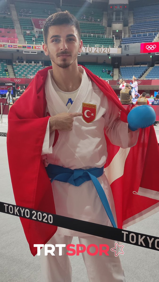 #Tokyo2020 #OlimpiyatOyunları Milli karatecimiz #EraySamdan olimpiyatlarda ikinci olarak gümüş madalya kazandı. Gurur duyuyoruz seninle  🇹🇷🇹🇷🇹🇷🇹🇷