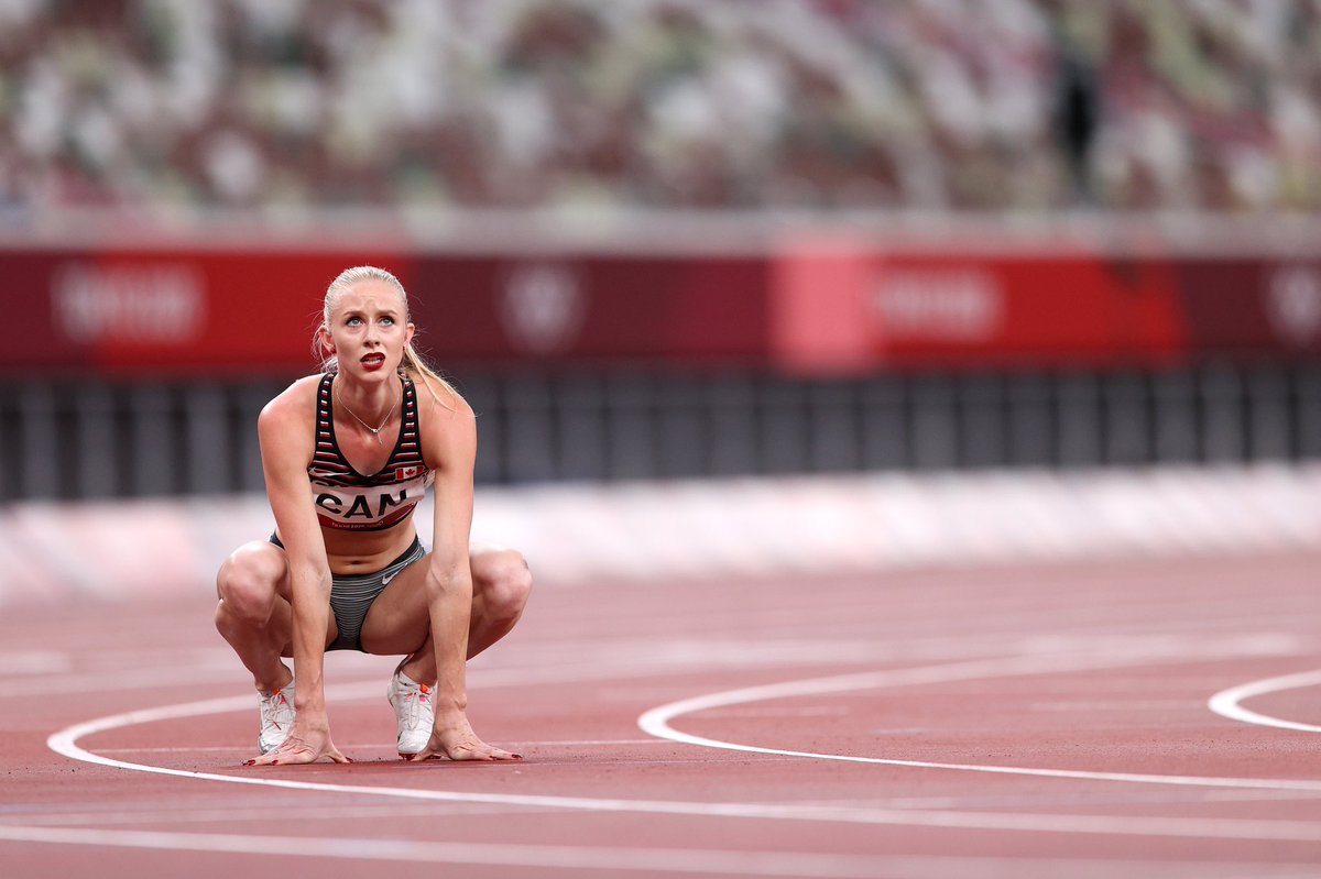 Team Canada and @SageWats are on to the 4x400 final! 🇨🇦🇨🇦 ⏱ 3:24.05 #OlympiansMadeHere