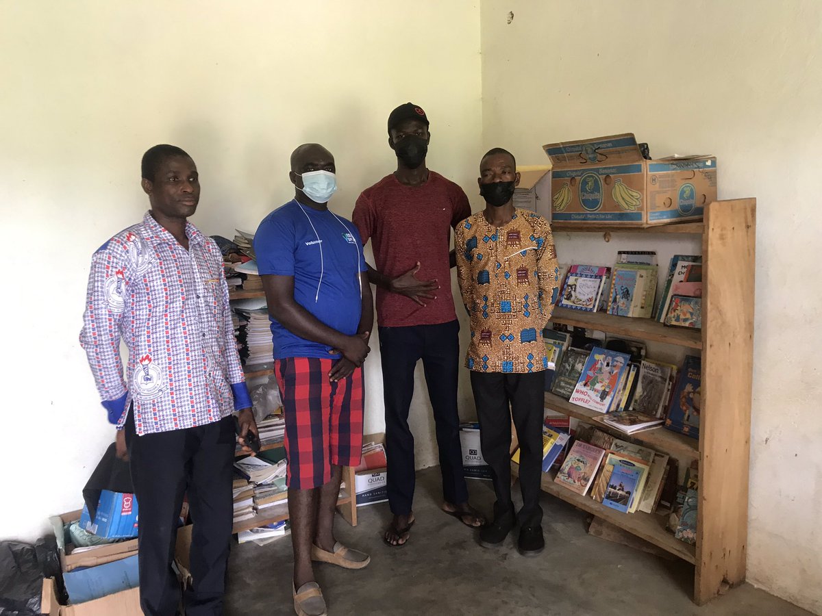 eduspots's tweet photo. We are back on the road, and have just visited #Spot23 and #Spot24 in the Boti area - Boti and New Twi, working with @VerdantGlobalGh. Great to meet the local teams.
This area is very difficult to get to - the roads need some support!
#Boti #Rural #Community #Education https://t.co/5mLn7vyu9t