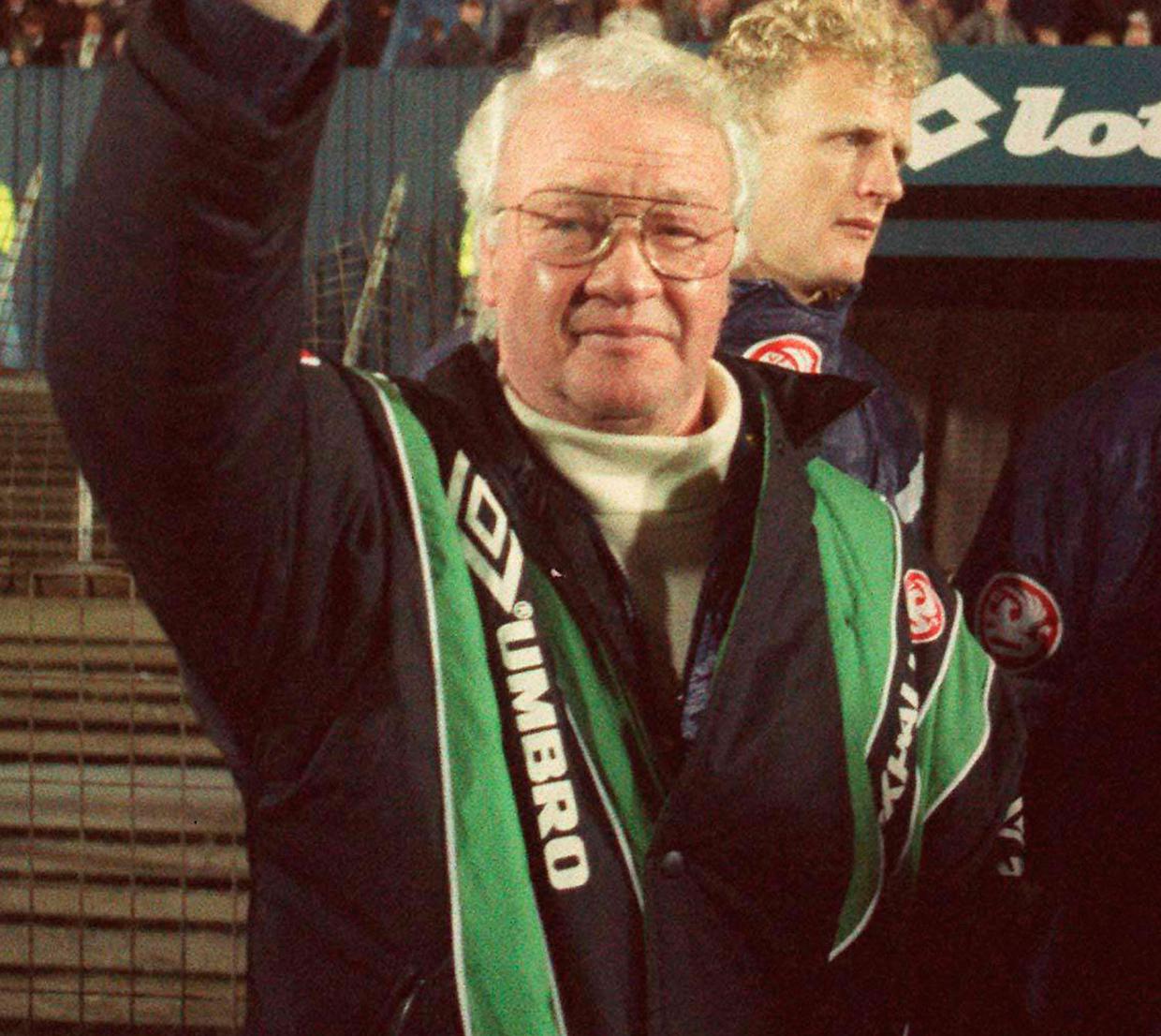 Happy 90th birthday to my dear old friend, \the gaffer\ Billy Bingham. Many happy returns, Bingy. 