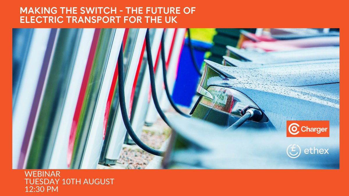 impakterdotcom's tweet photo. Interested in #electricvehicle ownership, but have questions? 

This webinar is for you! Join @co_charger &amp; @ethexuk for a panel discussion on #EV uptake and the charging options available. 

Tuesday 10th at 12:30 Register below ⬇️

#ElectricCars 
https://t.co/CbkQCCC89C https://t.co/psE5evZEVH