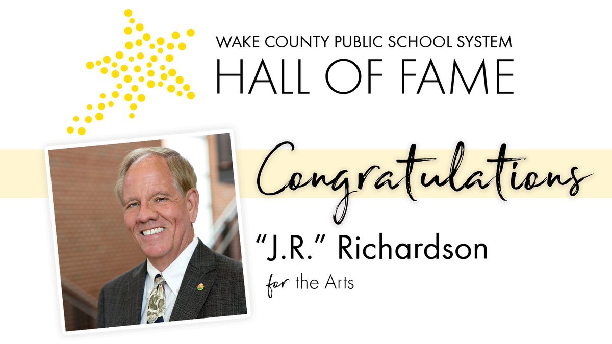 WakeEd PARTNERSHIP (@wakeedpa) on Twitter photo "JR” Richardson served as <a href="/NBroughtonHS/">Broughton Magnet HS</a> Band Director for 34 years. During his tenure, Broughton students represented <a href="/WCPSS/">Wake County Public School System</a> at numerous prestigious events. Today, his service to the Arts continues at <a href="/underwoodgtm/">underwoodgtm</a> and <a href="/TheatreInPark/">Theatre In The Park</a>. JR joins the WCPSS Hall of Fame in 2021! 🌟 "JR” Richardson served as <a href="/NBroughtonHS/">Broughton Magnet HS</a> Band Director for 34 years. During his tenure, Broughton students represented <a href="/WCPSS/">Wake County Public School System</a> at numerous prestigious events. Today, his service to the Arts continues at <a href="/underwoodgtm/">underwoodgtm</a> and <a href="/TheatreInPark/">Theatre In The Park</a>. JR joins the WCPSS Hall of Fame in 2021! 🌟