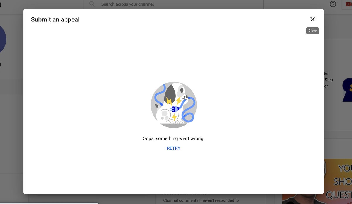 malscontent's tweet photo. .@YouTubeCreators Hope you might consider revisiting your algorithms and circular (and frustrating) tech flows that flag my video abt Indian classical dance and poetry and then make it impossible to submit an appeal or get in touch in any sort of customer-friendly way. https://t.co/MrTD1xhDeq