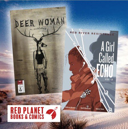 ATCGBooksComics's tweet image. Native Comics are 20% OFF this week with the promo code NATIVE21. The special runs until Sunday at midnight! 

Take advantage and get your favorite Indigenous comics on special! redplanetbooksncomics.com/collections/na… 

#NativeComics #ShopIndigenous #NativeCreatives #ShopSmall