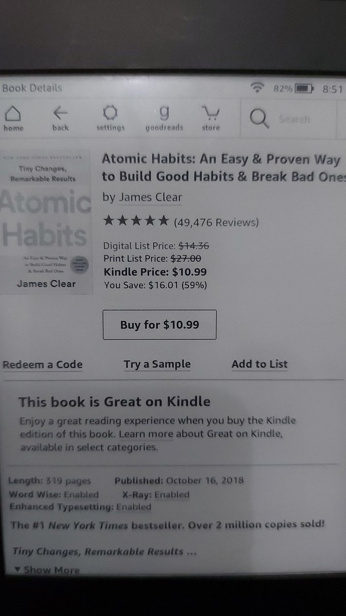 andidianroo's tweet photo. @literarybase Kindle version lebih murah dari harga printnya, contohnya itu 👆 https://t.co/bLL6kfZxMW