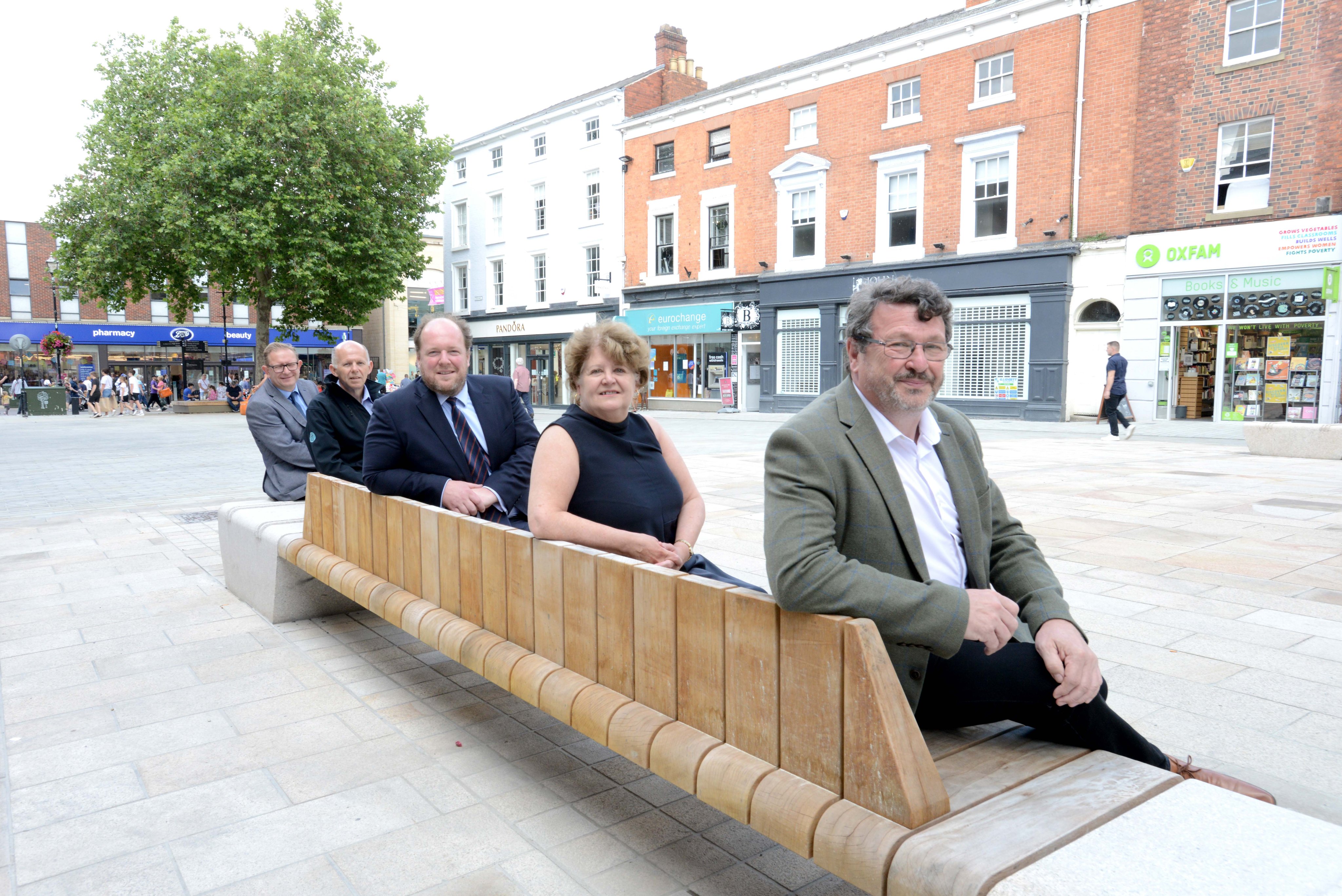 City Of Lincoln Council Works To Phase 2 Lincoln Cornhill Paving Works Are Now Complete Following The Official Re Opening Of The Area The Works Included Upgrading The Existing Paving And