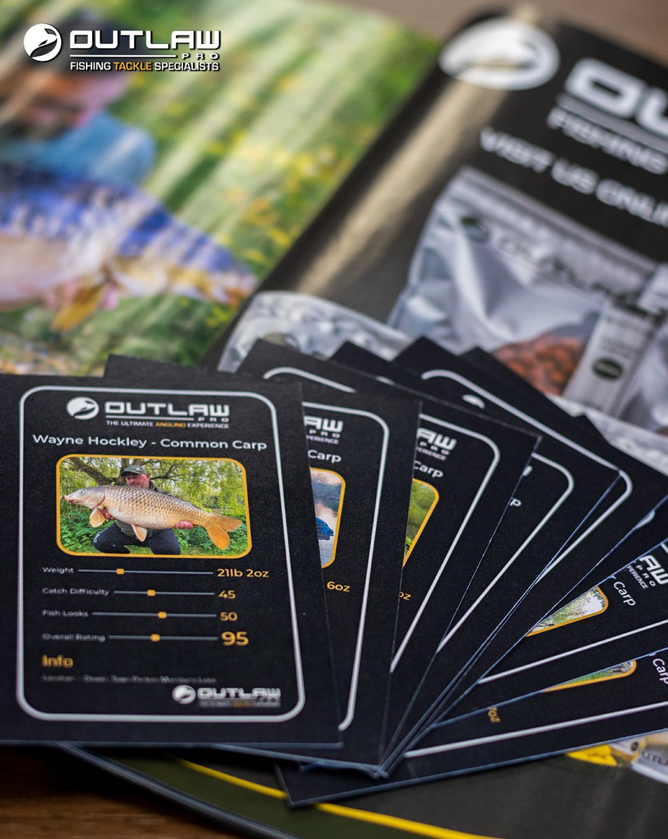 😎𝐓𝐎𝐏 𝐂𝐀𝐓𝐂𝐇 𝐂𝐀𝐑𝐃𝐒😎 

📸 Send in your one photo of choice to: 𝙘𝙖𝙩𝙘𝙝𝙧𝙚𝙥𝙤𝙧𝙩@𝙤𝙪𝙩𝙡𝙖𝙬𝙥𝙧𝙤.𝙘𝙤.𝙪𝙠

🎣 All you need to let us know is: your name, species caught, weight plus where you secured it

🏡 And also include the address you'd like it posted to