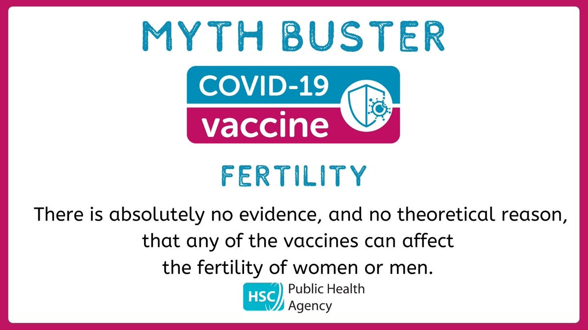 The COVID-19 vaccines available in the UK have been shown to be effective and to have a good safety profile. The current COVID-19 vaccines do not contain live coronavirus and annot infect a pregnant woman or her unborn baby in the womb. Read more here: publichealth.hscni.net/publications/c…