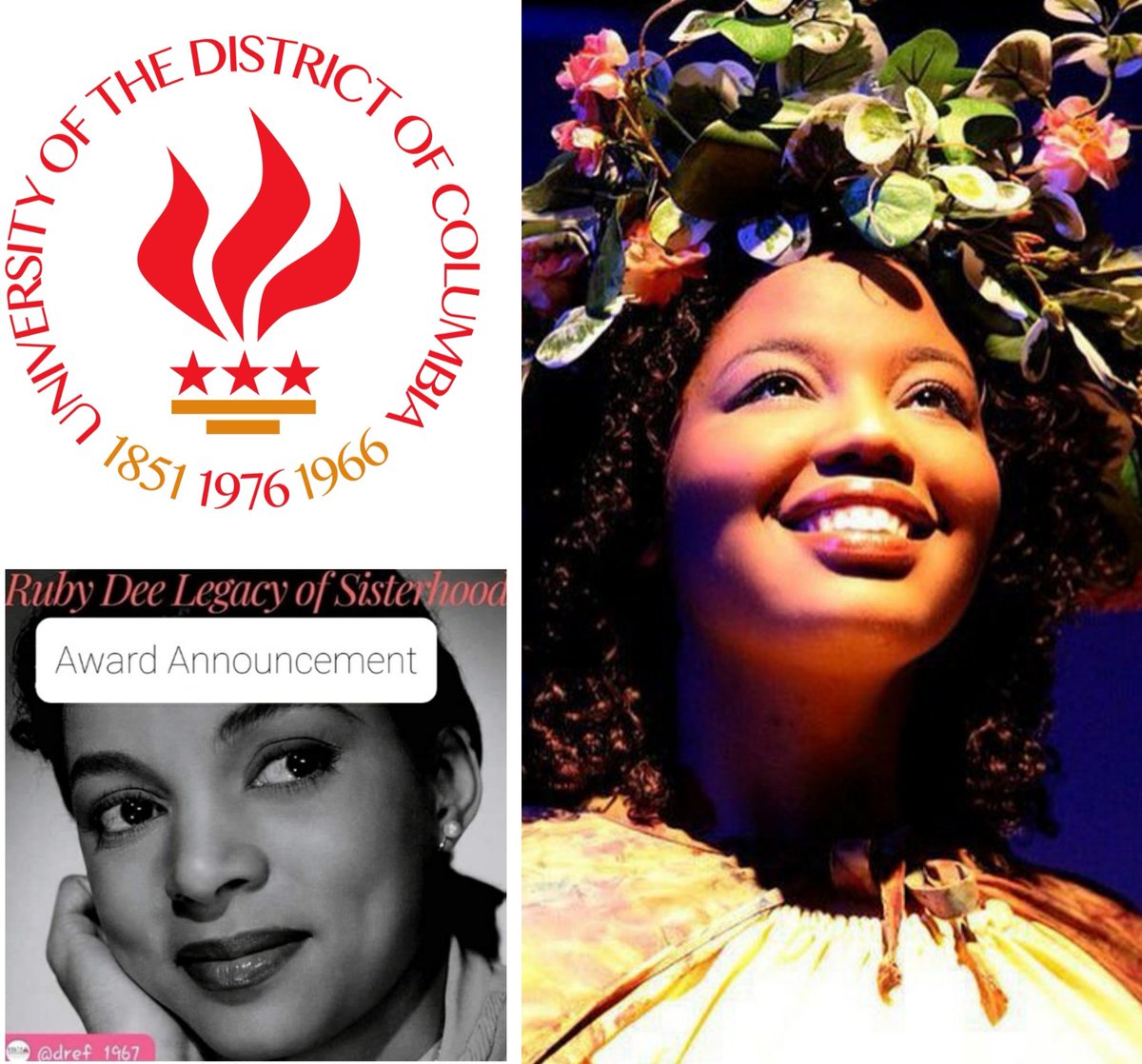 #nationalsistersday

It gives us great pleasure to announce this year's recipient of the Ruby Dee #Legacy of #Sisterhood #Scholarship: 

Soror Victoria Irene Willams

This award is presented in memory of the legendary #RubyDee.
#arts
#music
#culture
#philanthropy
#blackgirlmagic