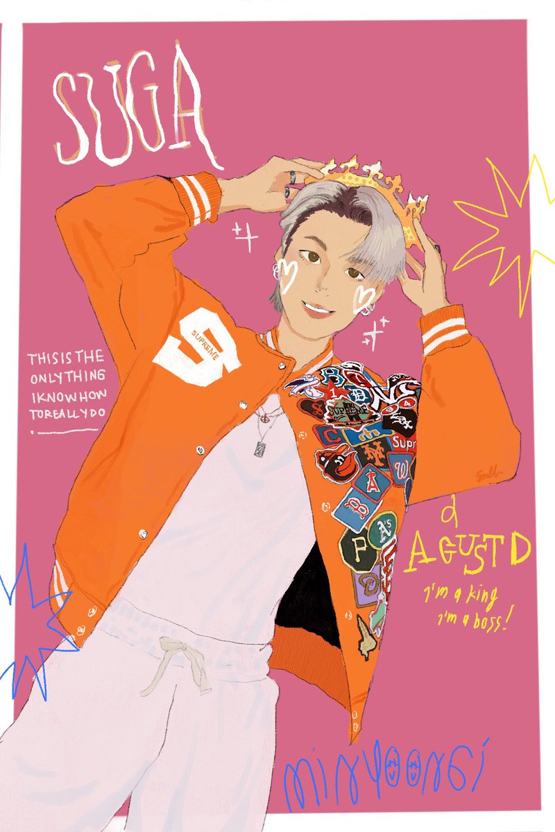 jmmmmj___'s tweet photo. Who’s the king ? 👑
@BTS_twt
#suga #btsfanart #artworkอาร์มี่
- #memyjam / https://t.co/ABoghHrY6R