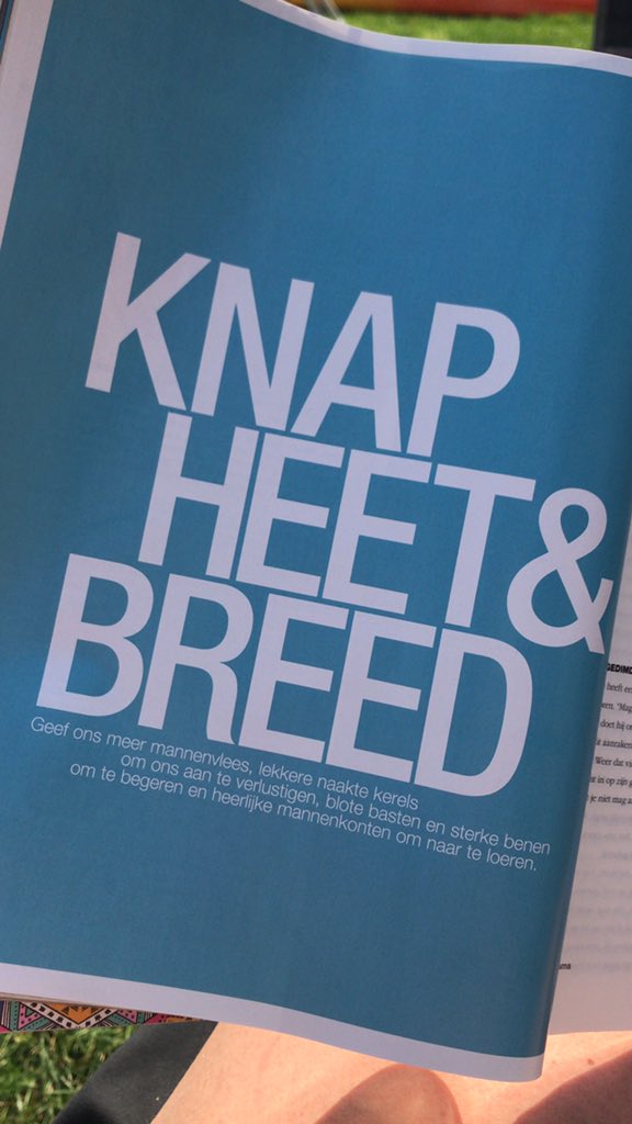 MartineAnsems's tweet photo. Top column in #linda van @EinsteinBarbie Heerlijk eerlijk geluid: vrouwen mogen mannen ook gewoon lekker vinden. Er is nog veel ruime voor een betere balans in gendergelijkheid. Geen tuinbroeken emancipatie; vrouwen waarderen om inhoud en beetje lust de mannenkant op! https://t.co/xbjjFonh0H