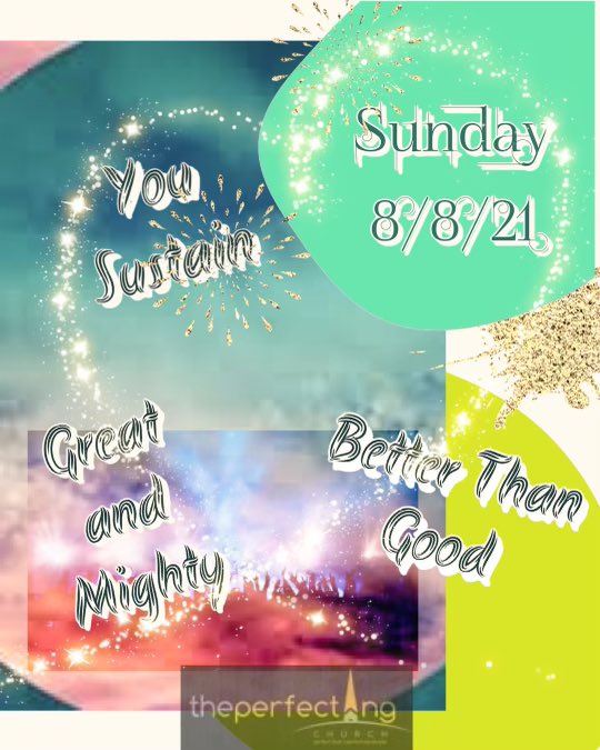 7electricity's tweet photo. Our Great and Mighty King has been better than good to us and has sustained us through it all. Join us in worship in-person or online at 10am at @theperfecting #SundayWorshipSet #SingWith7e

https://t.co/u06kY1Nzd6 https://t.co/z9j1Xbn915