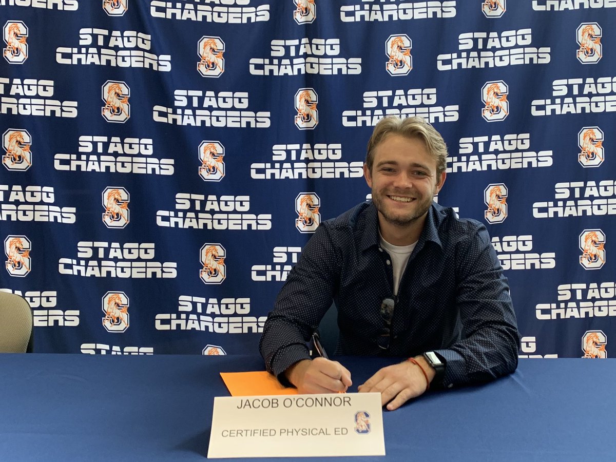StaggPEHDE's tweet image. Welcome to the Charger Family Jacob O’Connor!  @jake_oconnor12 

Be on the lookout for more with Mr. O’Connor later today! 

@StaggHighSchool @CHSD230 @Rnolting21 @ericolsen00 @MAugust1621 @DouglasBozych @Stagg_AD