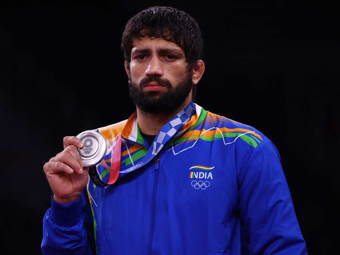 swagit_india's tweet photo. Congratulations Ravi Dahiya! We are proud of you.
https://t.co/nMxge3z4BI

#RaviDahiya #wrestler #Silver #Tokyo2020 https://t.co/j6QnkuRDsm